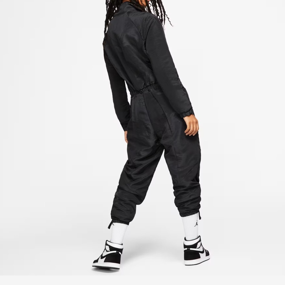 Jordan Women's Black Long Sleeve Flight Suit Size M - Picture 10 of 14